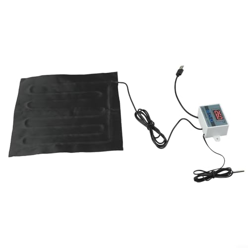 Whychstore Praktisches USB-Heizkissen für kleine Haustiere, faltbar und leicht zu reinigen (22 x 22 cm) von Whychstore
