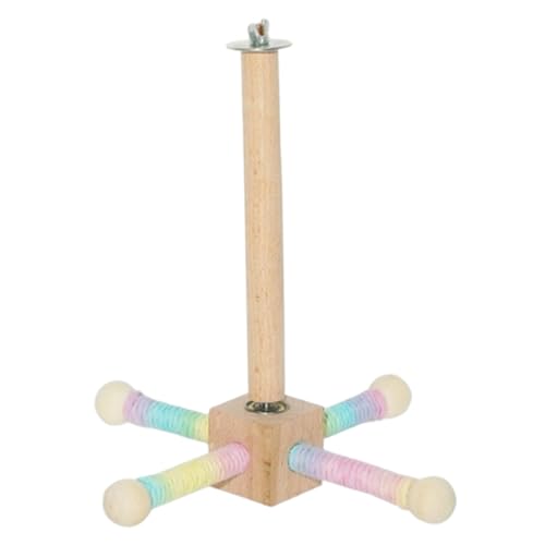 Grusbel Toys, Vogelkäfigständer, 360 ° Interaktive rotierende Wellensittichspielzeug, hölzernen Trainingsrad -Papageienvogel für Sittiche, Wellensittiche Grusbel Toys, Vogelkäfigständer, 360 ° Interaktive rotierende Wellensittichspielzeug, hölzernen Trainingsrad -Papageienvogel für Sittiche, Wellensittiche von Whyzsjnclg