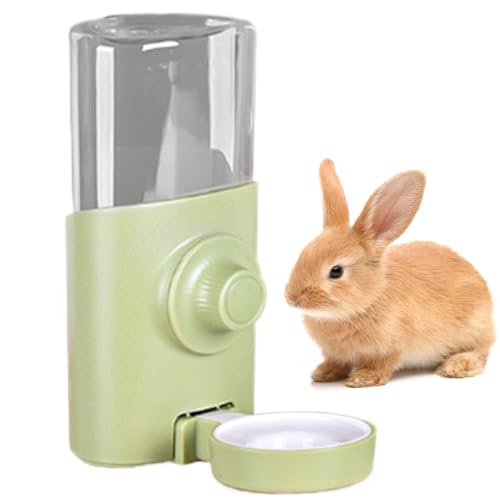 Kaninchenwasserflasche, 600 ml/21oz Hängende Kaninchen -Wasserspender, stumme sichtbare kleine Tierwasserflasche ohne Tropfen für Chinchilla -Meerschweinchen Eichhörnchen Igel Igel Kaninchenwasserflasche, 600 ml/21oz Hängende Kaninchen -Wasserspender, stumme sichtbare kleine Tierwasserflasche ohne Tropfen für Chinchilla -Meerschweinchen Eichhörnchen Igel Igel von Whyzsjnclg