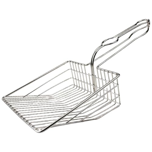 Whyzsjnclg Müllschaufel, Katzenstreu Scoop Large & Heavy Duty Iron mit ergonomischem Griff für Zuhause Whyzsjnclg Müllschaufel, Katzenstreu Scoop Large & Heavy Duty Iron mit ergonomischem Griff für Zuhause von Whyzsjnclg