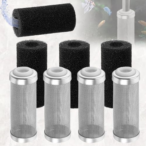 WiDream 8 Stück Filter Guard 16 mm, Aquarium Filter Fish Mesh Netz, Aquarium Filter Guard Mesh Net, Aquarium Schutzhülle für Aquarien, Tropische Fischfarmen, Koiteiche WiDream 8 Stück Filter Guard 16 mm, Aquarium Filter Fish Mesh Netz, Aquarium Filter Guard Mesh Net, Aquarium Schutzhülle für Aquarien, Tropische Fischfarmen, Koiteiche von WiDream