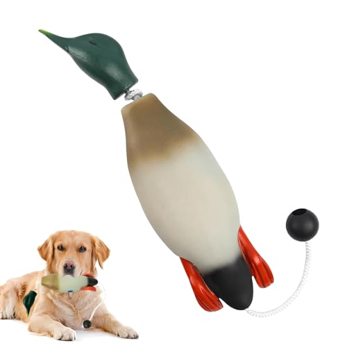 WideSmart Dummy Hundetraining,Hundetraining-Enten Dummy Hund Hundetraining Zubehör Apportierdummy Dummy Hundetraining Wasserspielzeug Hund Hunde Dummy Hunde (Ente mit Füßen) von WideSmart