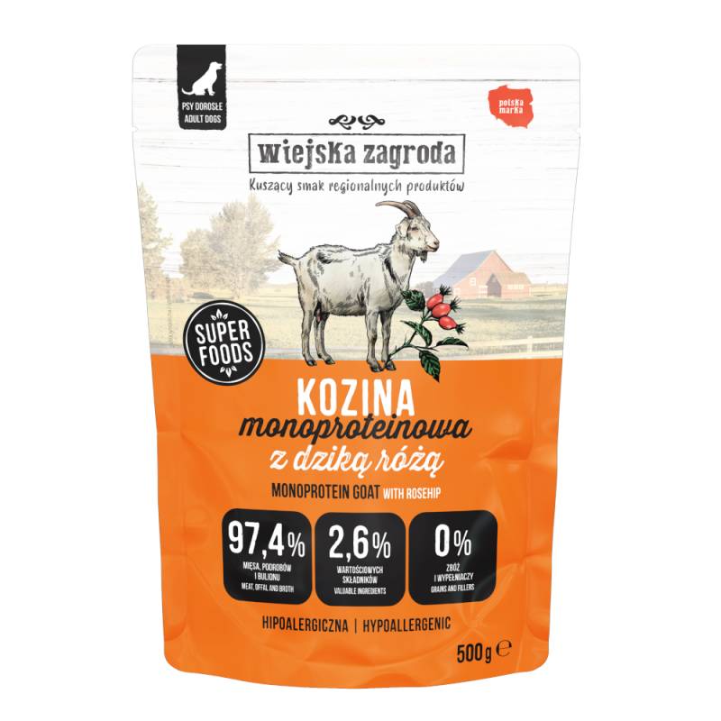 Sparpaket Wiejska Zagroda Monoprotein Adult 5 x 500 g - Ziege Sparpaket Wiejska Zagroda Monoprotein Adult 5 x 500 g - Ziege von Wiejska zagroda