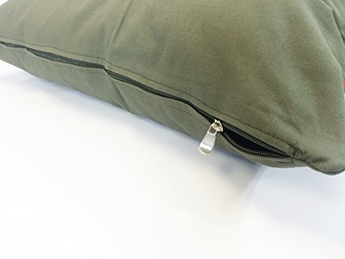 91,4 x 73,7 cm Medium Größe herausnehmbare Reißverschluss Tough strapazierfähigem grün Leinwand Schutzhülle für kleine bis mittelgroße Hunde – extern, nur von Wiestoung
