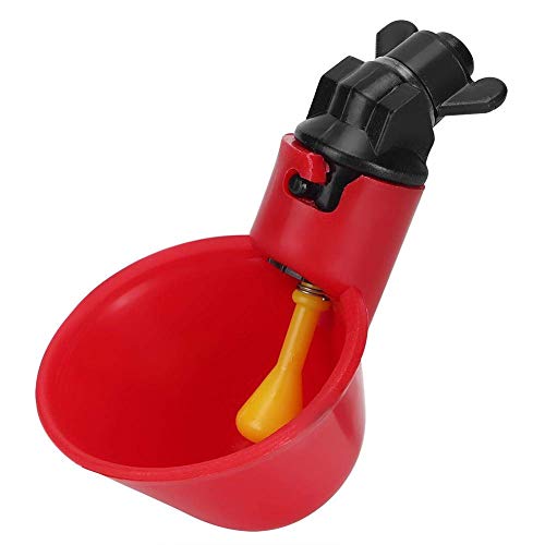 10 Stück Geflügelbrunnen, Tränken, Rinder, automatisch, Wasser, Schüssel, Wachtel, Huhn, Trinkbecher, Brustwarze, Aufzucht, Ausrüstung, Rot 10 Stück Geflügelbrunnen, Tränken, Rinder, automatisch, Wasser, Schüssel, Wachtel, Huhn, Trinkbecher, Brustwarze, Aufzucht, Ausrüstung, Rot von Wifehelper