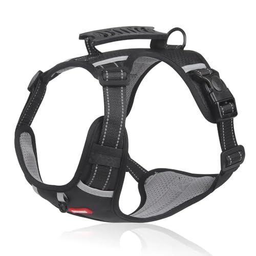 Geschirr für Haustiere (Schwarz, XS) von Wikao