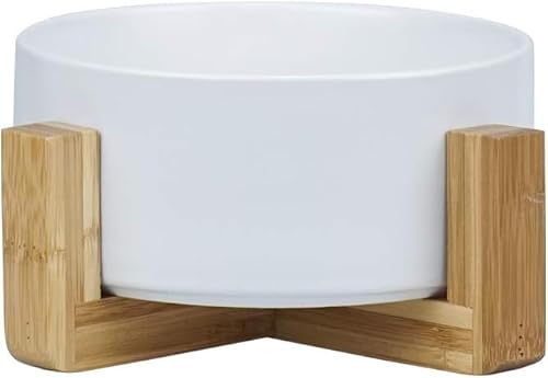 Keramikschale für Haustiere (weiß) von Wikao