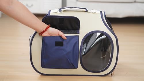 Transporttasche für Haustiere (blau) von Wikao