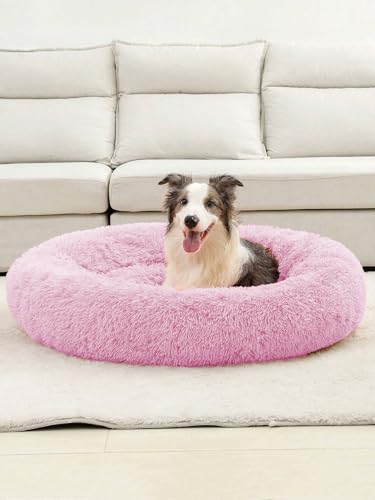 Wikao Bett für Haustiere (Rosa, 80 cm) von Wikao