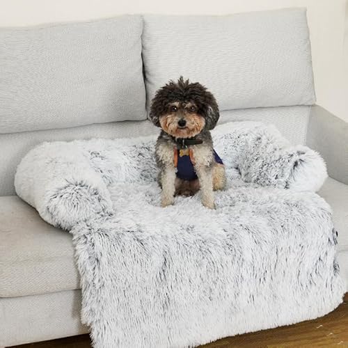 Wikao Eckbett für Haustiere, 105 x 95 x 20 cm, Grau Wikao Eckbett für Haustiere, 105 x 95 x 20 cm, Grau von Wikao