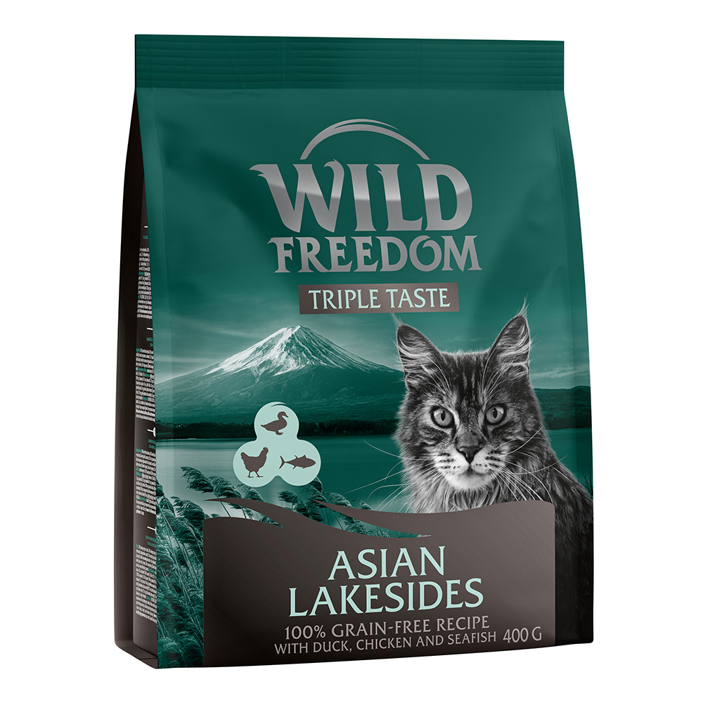 400 g Wild Freedom Trockenfutter zum Sonderpreis Asian Lakesides - Ente, Huhn, Fisch 400 g Wild Freedom Trockenfutter zum Sonderpreis Asian Lakesides - Ente, Huhn, Fisch von Wild Freedom