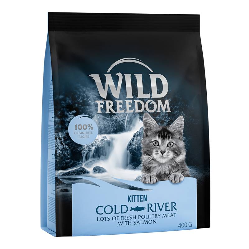400 g Wild Freedom Trockenfutter zum Sonderpreis Kitten: Cold River - Lachs von Wild Freedom