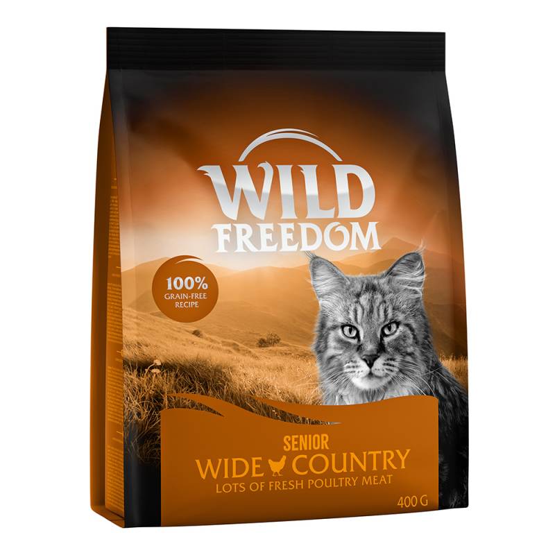 400 g Wild Freedom Trockenfutter zum Sonderpreis Senior: Wide Country - Geflügel von Wild Freedom