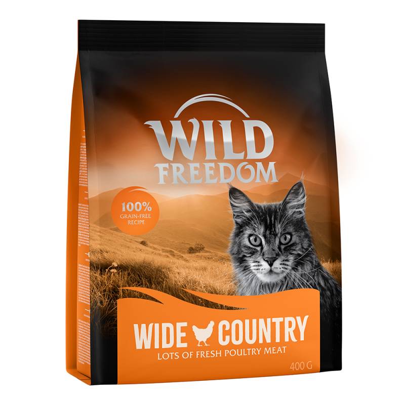 400 g Wild Freedom Trockenfutter zum Sonderpreis Wide Country - Geflügel von Wild Freedom