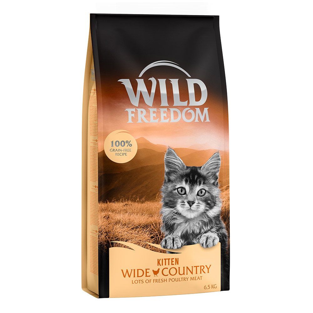 6,5 kg Wild Freedom Trockenfutter Kitten Wide Country - Geflügel von Wild Freedom