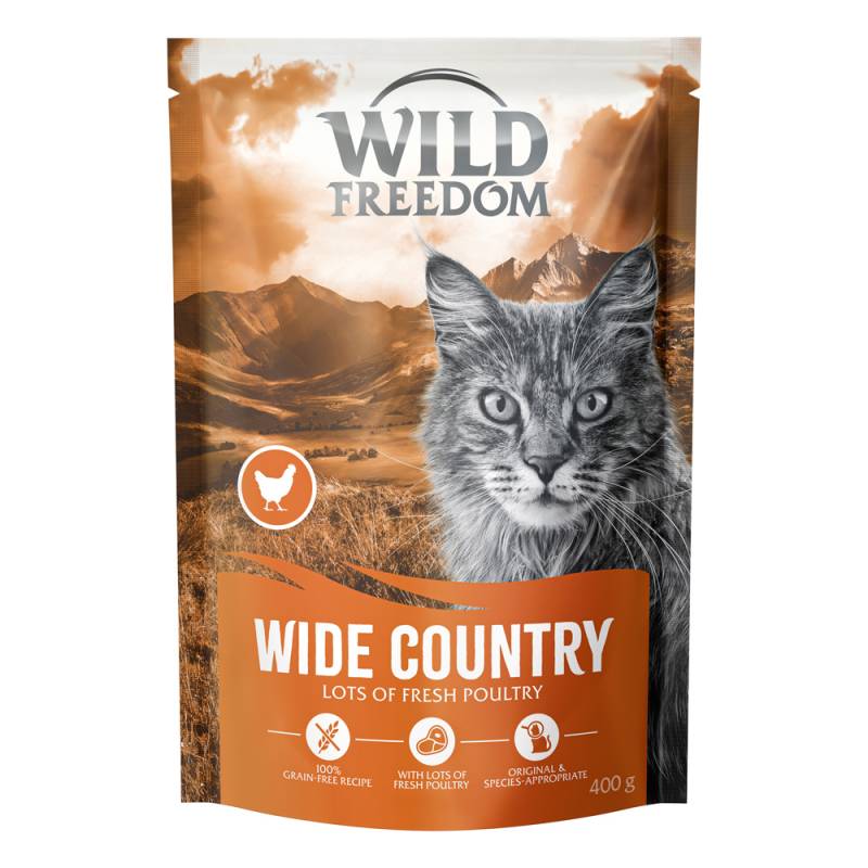 Probiermix Wild Freedom Trockenfutter - 3 x 2 kg Elements Single meat Huhn, Lachs und Truthahn von Wild Freedom