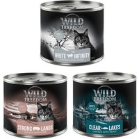 Probierpaket Wild Freedom Adult - 6 x 200 g (2 x Forelle, 2 x Schwein, 2 x Pferd) von Wild Freedom