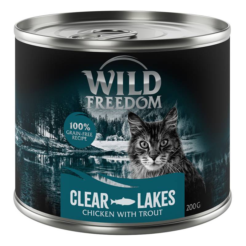 Sparpaket Wild Freedom Adult 12 x 200 g - Clear Lakes - Forelle & Huhn von Wild Freedom