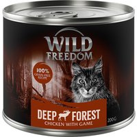 Sparpaket Wild Freedom Adult 12 x 200 g - Deep Forest - Wild & Huhn von Wild Freedom