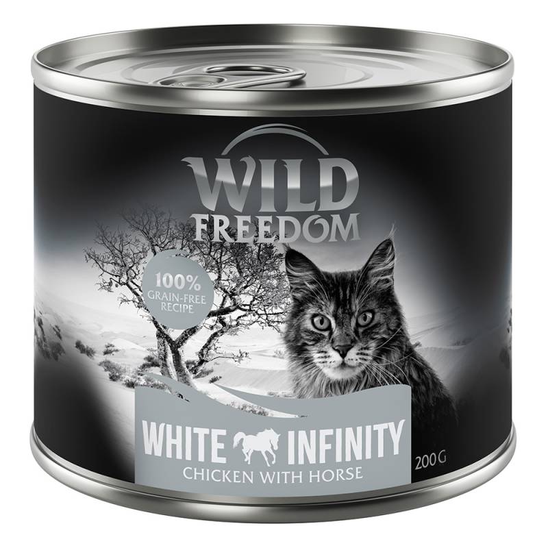 Sparpaket Wild Freedom Adult 12 x 200 g - White Infinity - Huhn & Pferd von Wild Freedom