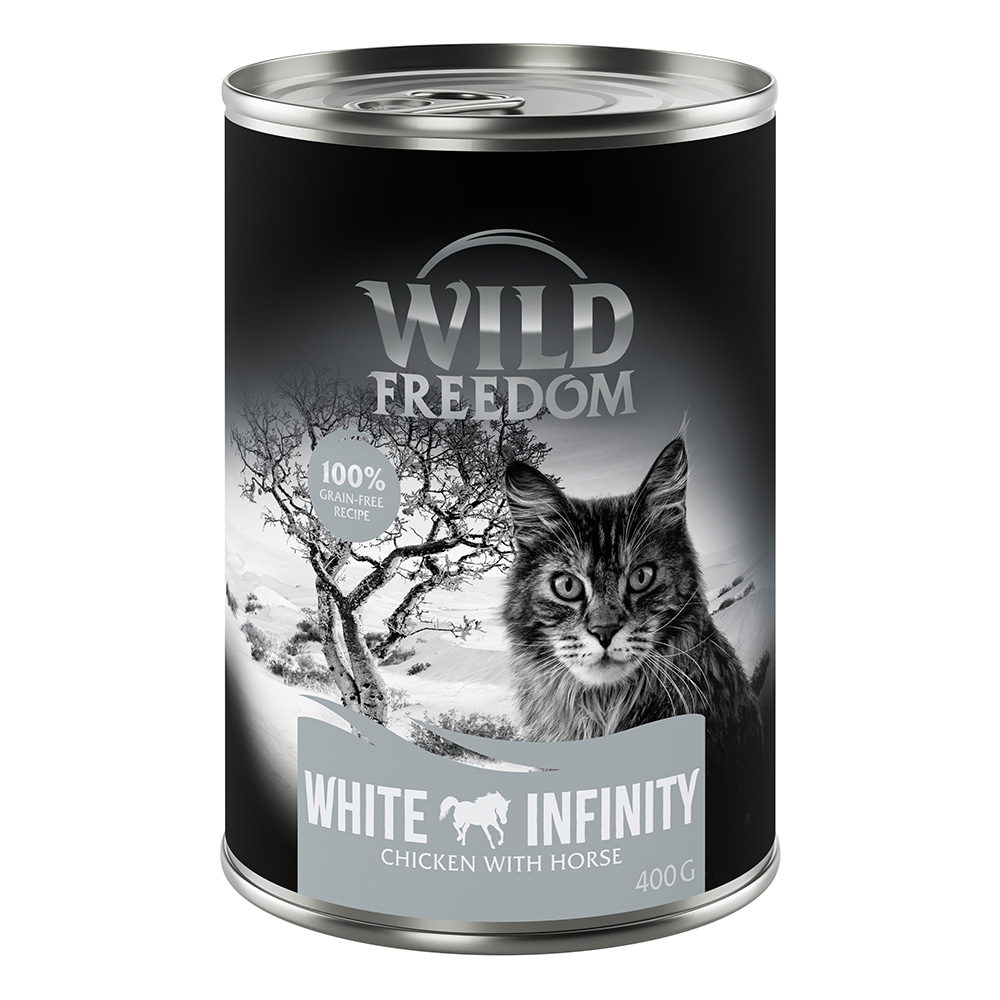 Sparpaket Wild Freedom Adult 24 x 400 g - White Infinity - Huhn & Pferd Sparpaket Wild Freedom Adult 24 x 400 g - White Infinity - Huhn & Pferd von Wild Freedom