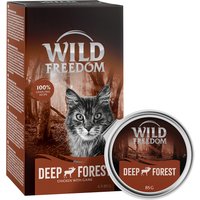 Sparpaket Wild Freedom Adult Schale 24 x 85 g -  Deep Forest - Wild & Huhn von Wild Freedom