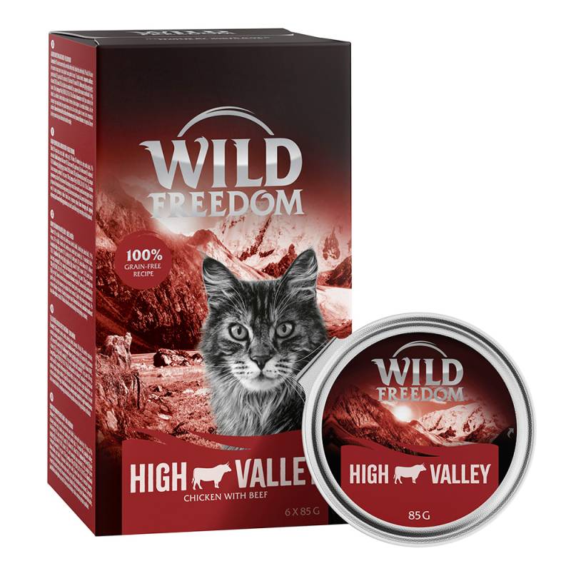Sparpaket Wild Freedom Adult Schale 24 x 85 g - High Valley - Rind & Huhn von Wild Freedom