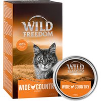 Sparpaket Wild Freedom Adult Schale 24 x 85 g - Wide Country - Huhn pur von Wild Freedom