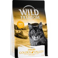 Sparpaket Wild Freedom Trockennahrung 2 x 6,5 kg - Adult Golden Valley Sterilised - Kaninchen von Wild Freedom