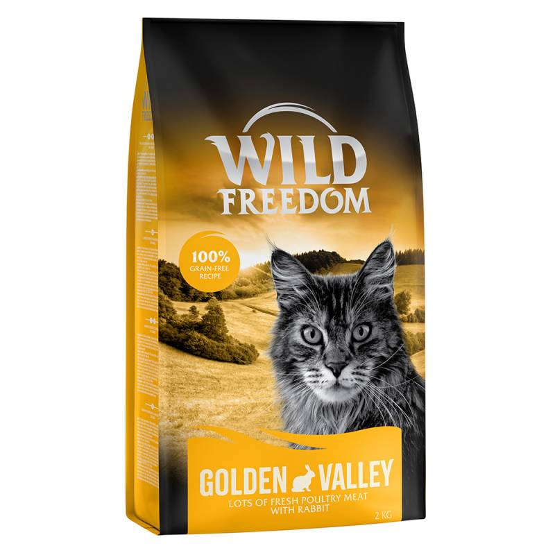 Sparpaket Wild Freedom Trockenfutter 3 x 2 kg - Adult Golden Valley - Kaninchen von Wild Freedom