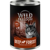 Wild Freedom Adult 6 x 400 g - getreidefrei - Deep Forest - Wild & Huhn von Wild Freedom