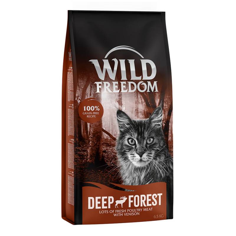 Wild Freedom Adult "Deep Forest" mit Hirsch - getreidefreie Rezeptur - Sparpaket: 2 x 6,5 kg von Wild Freedom