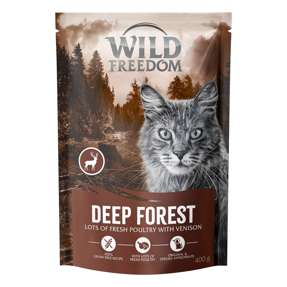 Wild Freedom Adult "Deep Forest" mit Hirsch - getreidefreie Rezeptur - NEU: 400 g von Wild Freedom