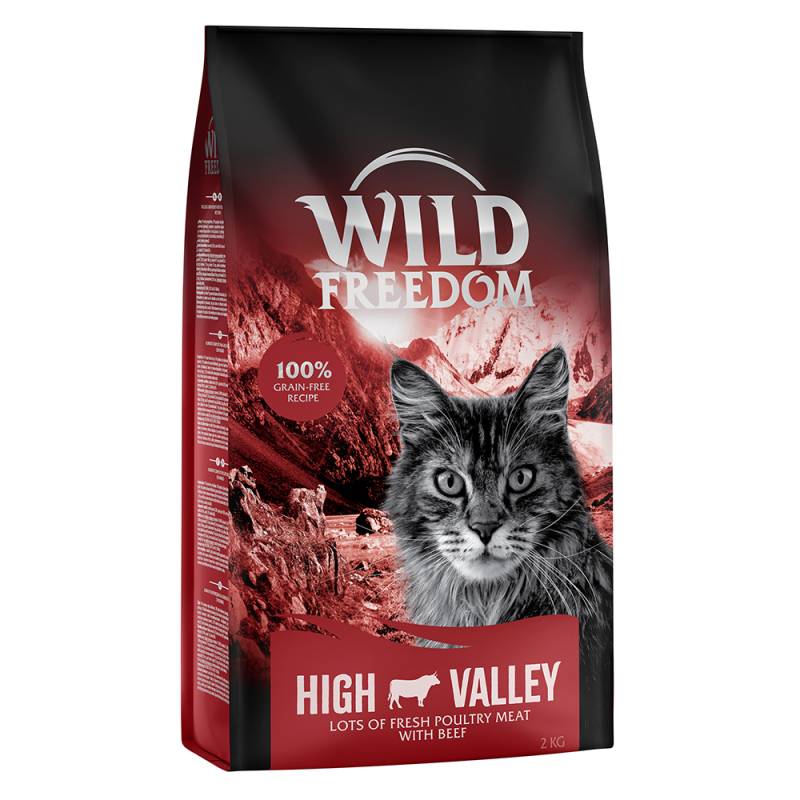 Wild Freedom Adult "High Valley" mit Rind - getreidefreie Rezeptur -  2 kg von Wild Freedom