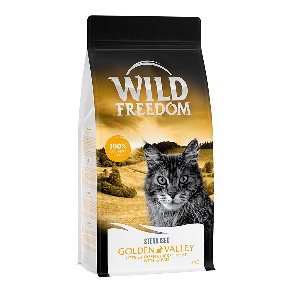 Wild Freedom Adult "Golden Valley" Sterilised Kaninchen - getreidefreie Rezeptur - 2 kg Wild Freedom Adult "Golden Valley" Sterilised Kaninchen - getreidefreie Rezeptur - 2 kg von Wild Freedom