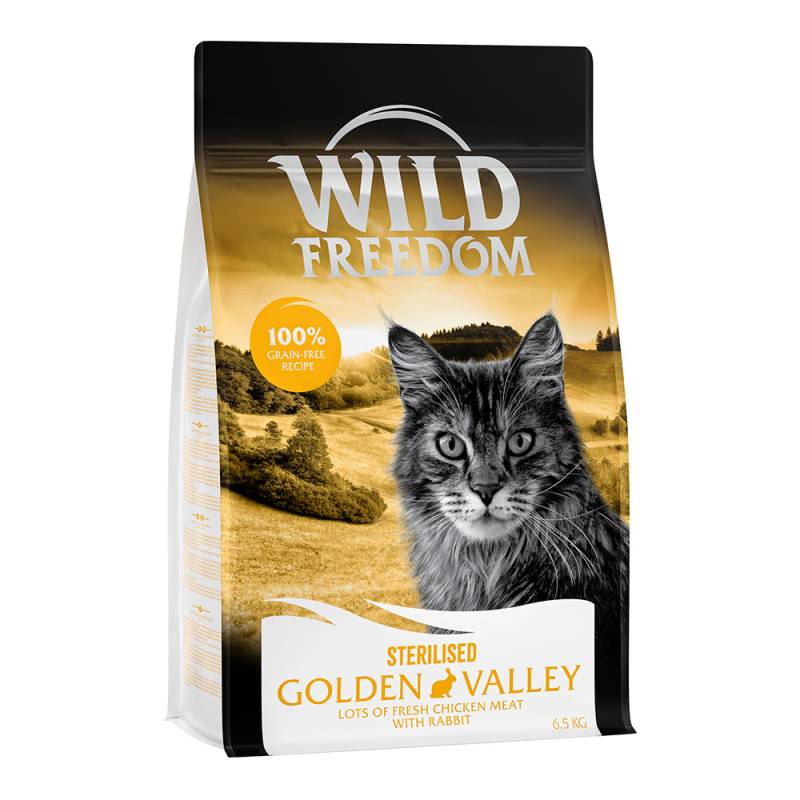 Wild Freedom Adult "Golden Valley" Sterilised Kaninchen - getreidefreie Rezeptur - Sparpaket: 2 x 6,5 kg von Wild Freedom
