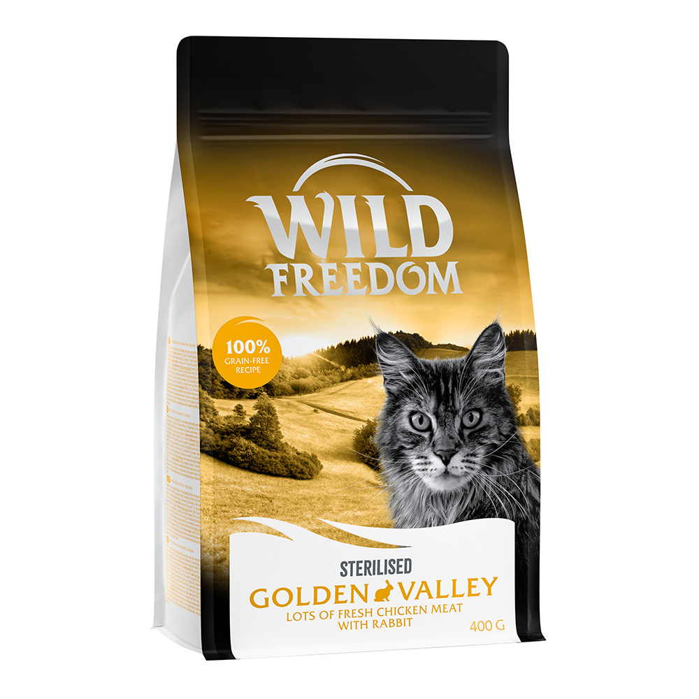 Wild Freedom Adult "Golden Valley" Sterilised Kaninchen - getreidefreie Rezeptur - 400 g von Wild Freedom