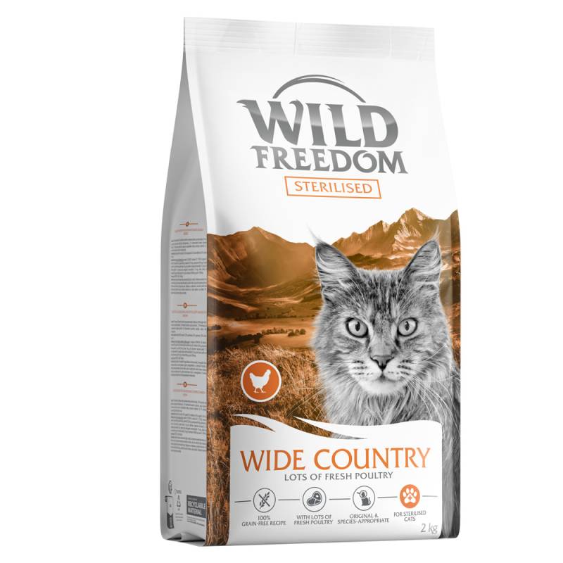 Wild Freedom Adult "Wide Country" Sterilised Geflügel - getreidefreie Rezeptur - NEU: 2 kg von Wild Freedom
