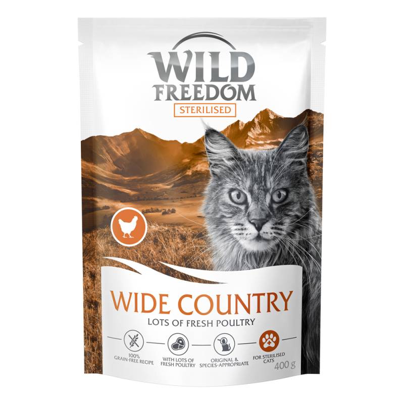 Wild Freedom Adult "Wide Country" Sterilised Geflügel - getreidefreie Rezeptur - NEU: 400 g von Wild Freedom