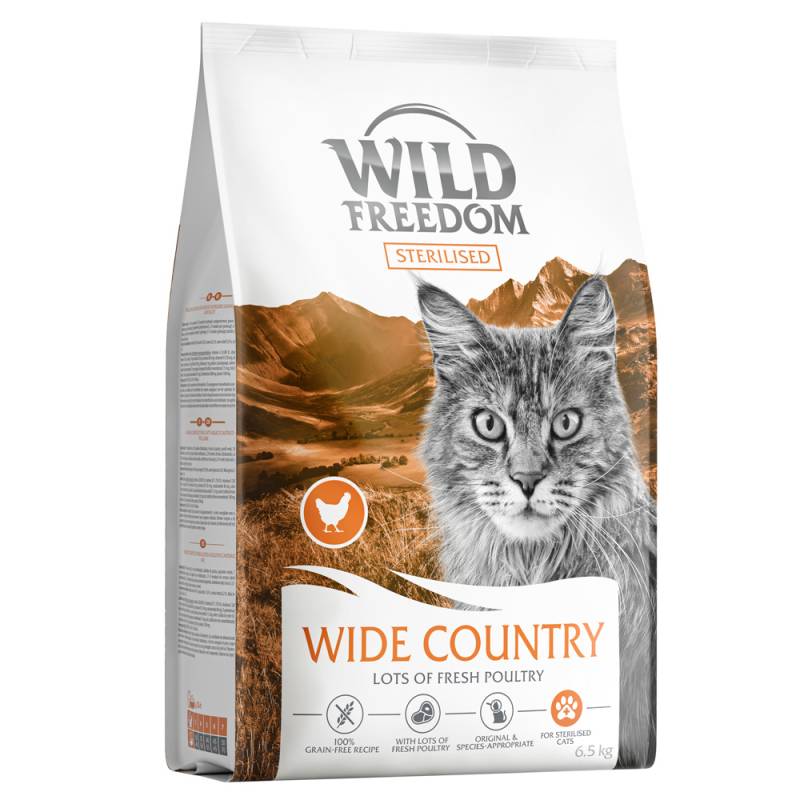 Wild Freedom Adult "Wide Country" Sterilised Geflügel - getreidefreie Rezeptur - NEU: 6,5 kg von Wild Freedom