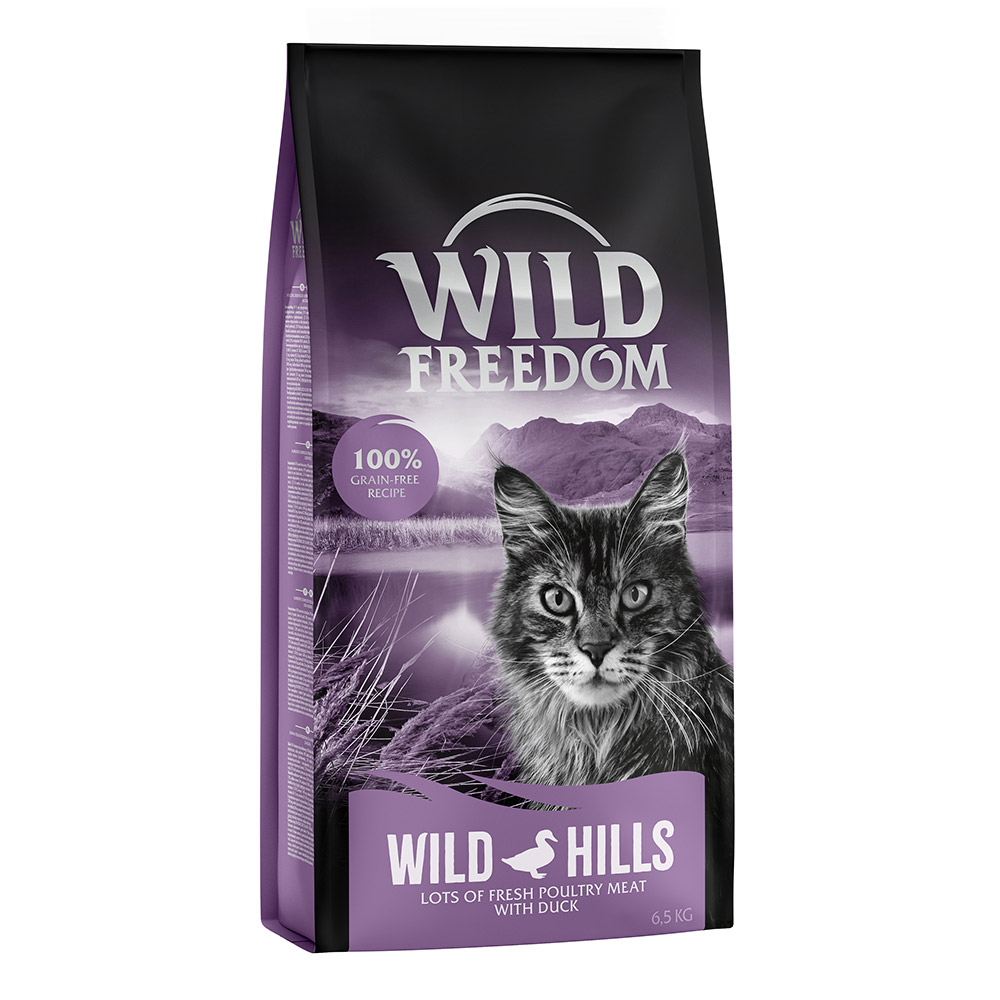 Wild Freedom Adult "Wild Hills" mit Ente - getreidefreie Rezeptur - Sparpaket: 2 x 6,5 kg von Wild Freedom