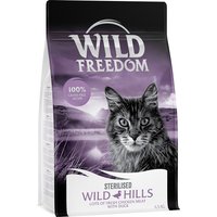 Wild Freedom Adult "Wild Hills" Sterilised Ente - getreidefrei - 6,5 kg von Wild Freedom