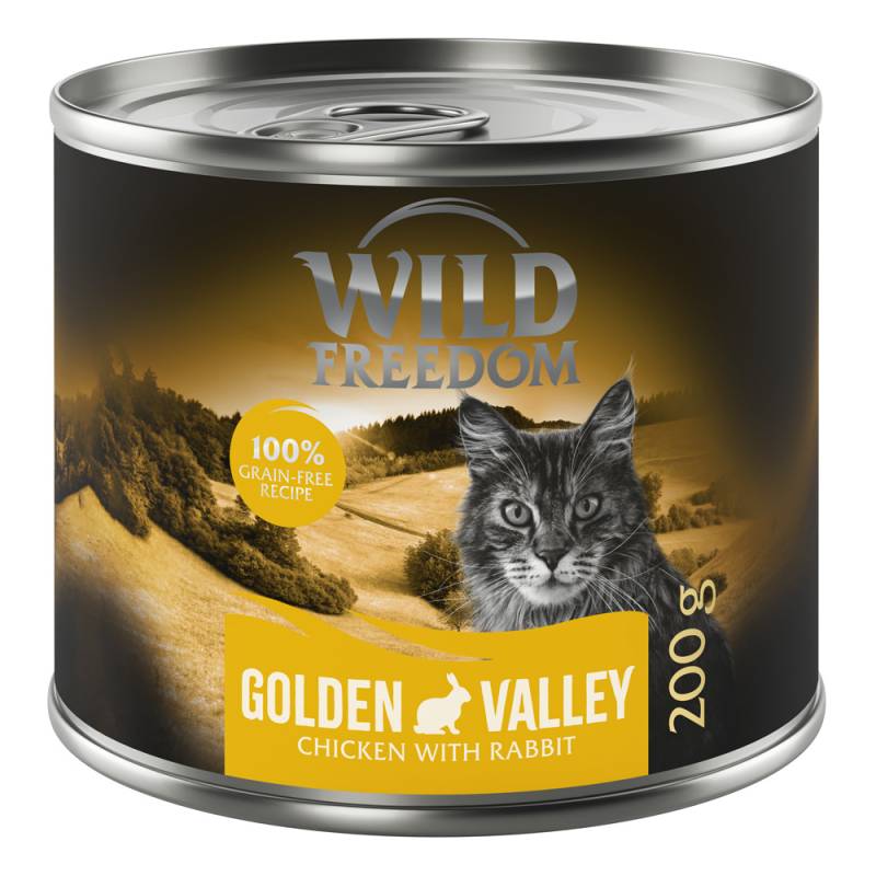Wild Freedom Einzeldose 1 x 200 g - Golden Valley - Kaninchen & Huhn von Wild Freedom