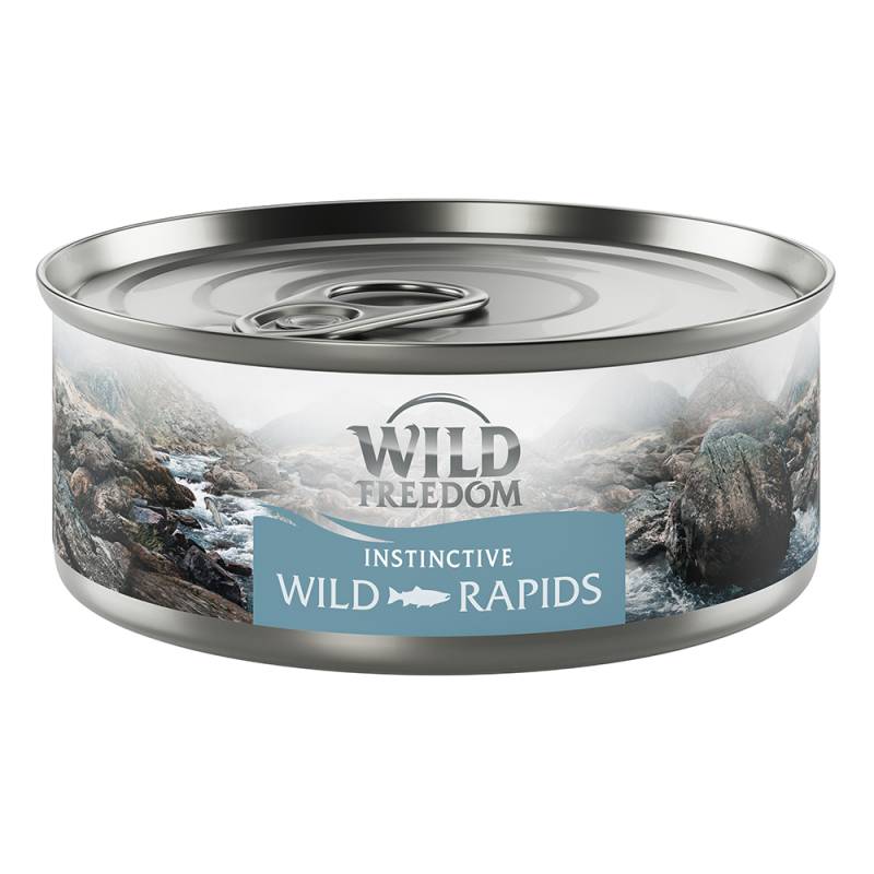 Wild Freedom Instinctive 6 x 70 g - Ergänzungsfuttermittel - Wild Rapids - Lachs von Wild Freedom