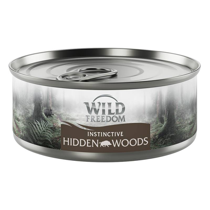 Wild Freedom Instinctive 6 x 70 g - Ergänzungsfuttermittel - Hidden Woods - Wildschwein von Wild Freedom