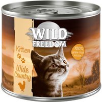 Wild Freedom Kitten 6 x 200 g - Mix (3 Sorten gemischt) von Wild Freedom