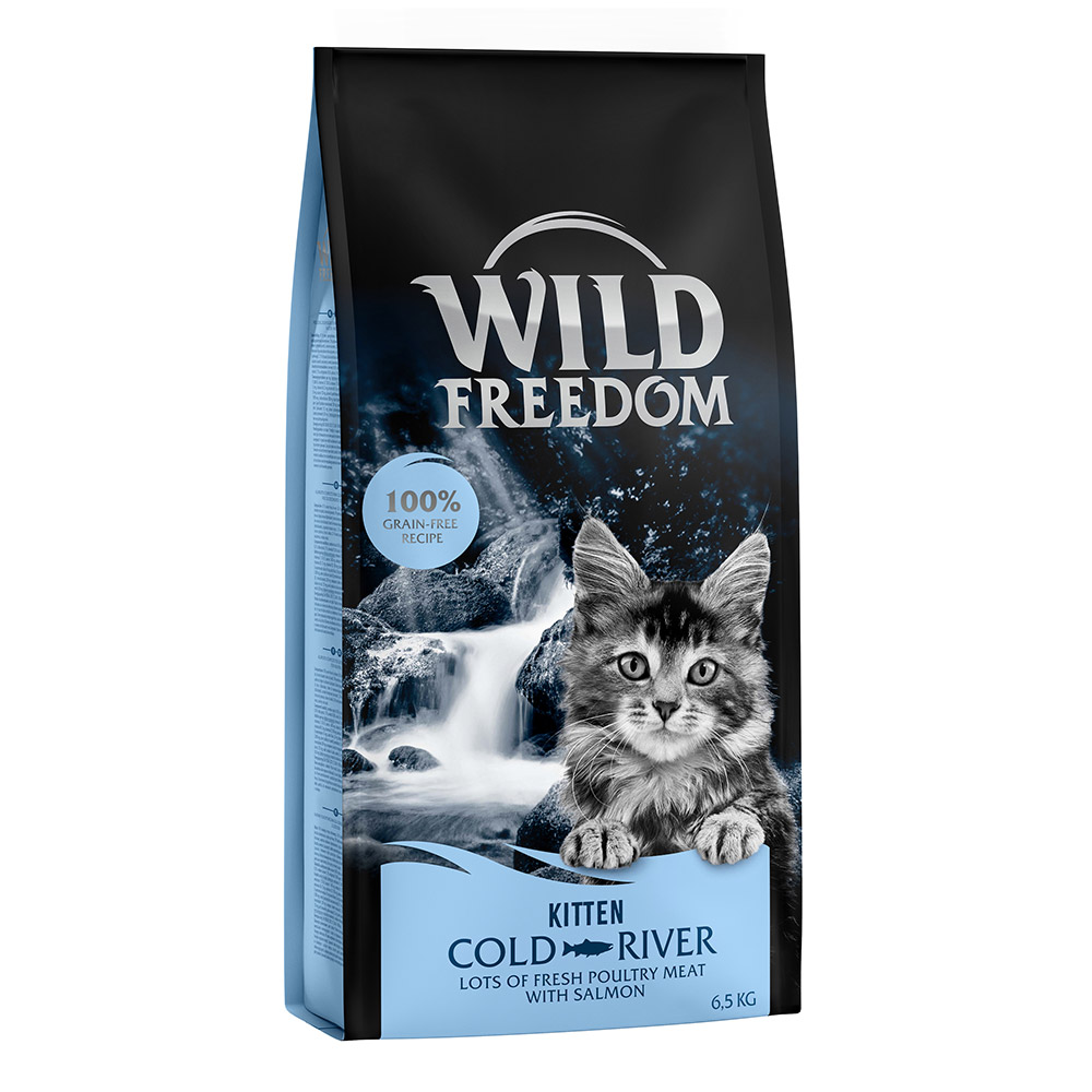 Wild Freedom Kitten "Cold River" Lachs - getreidefreie Rezeptur - Sparpaket: 2 x 6,5 kg von Wild Freedom