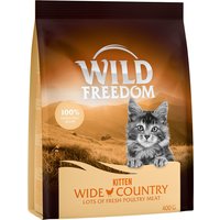 Wild Freedom Kitten "Wide Country" Geflügel - getreidefrei - 400 g von Wild Freedom