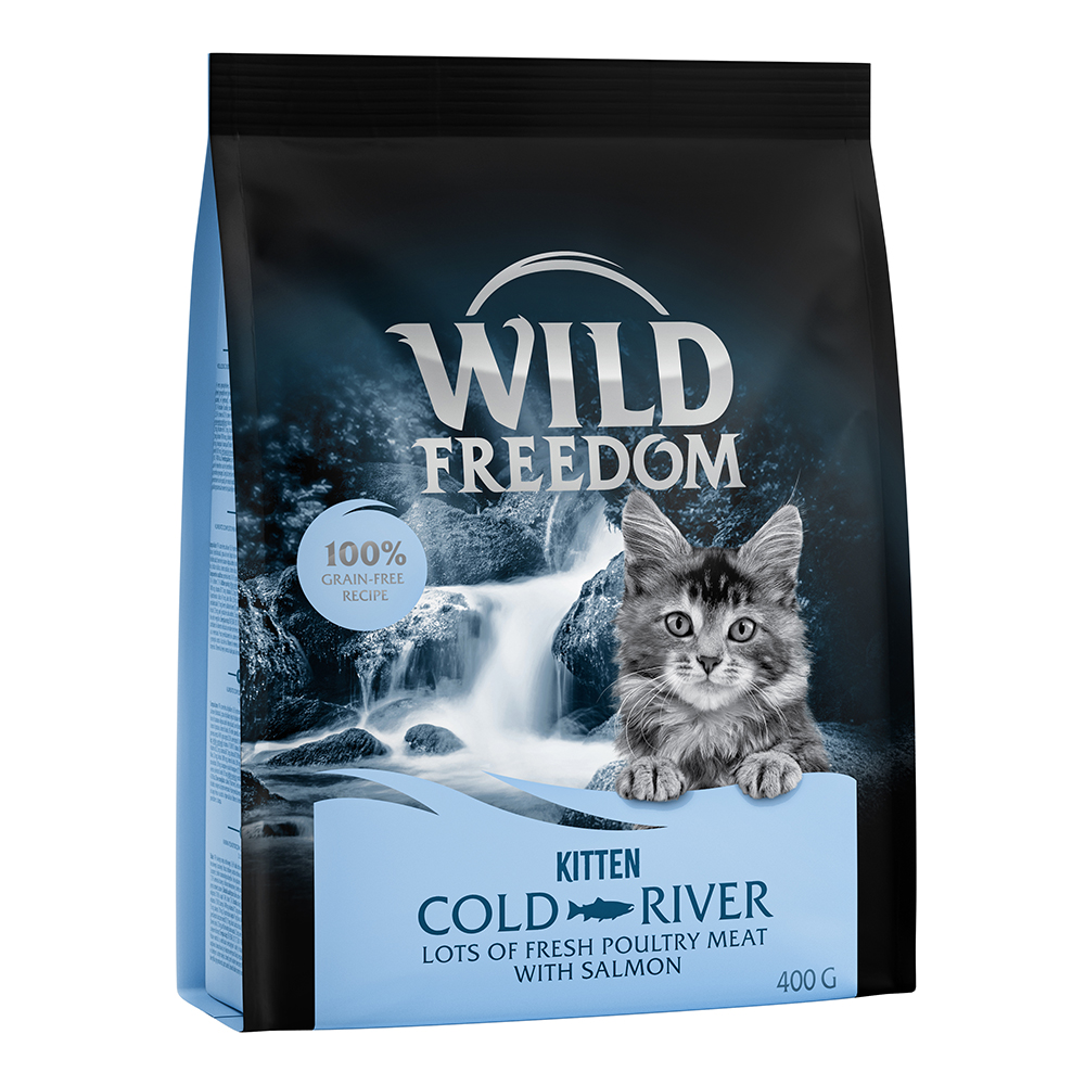 Wild Freedom Kitten - getreidefreie Rezeptur - zum Sonderpreis! Wild Freedom Trockenfutter Kitten "Cold River" Lachs - 3 x 400 g Wild Freedom Kitten - getreidefreie Rezeptur - zum Sonderpreis! Wild Freedom Trockenfutter Kitten "Cold River" Lachs - 3 x 400 g von Wild Freedom