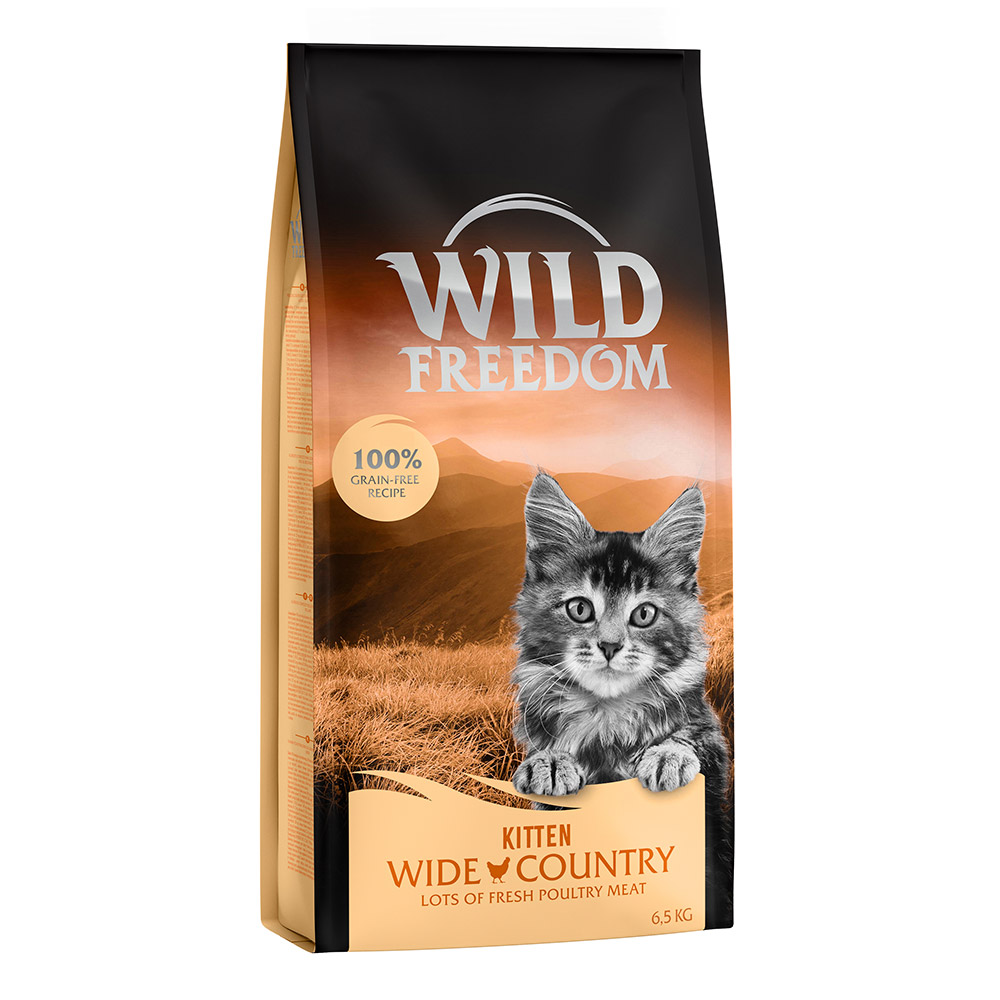 Wild Freedom Kitten - getreidefreie Rezeptur - zum Sonderpreis! Wild Freedom Trockenfutter Kitten Wide Country - Geflügel - 6,5 kg Wild Freedom Kitten - getreidefreie Rezeptur - zum Sonderpreis! Wild Freedom Trockenfutter Kitten Wide Country - Geflügel - 6,5 kg von Wild Freedom